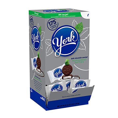 York Peppermint Patties Dark Chocolate Covered Mint Candy 175 Pieces 5 25 Pound York Peppermint Patties Dark Chocolate Covered Mint Candy 175 Pieces 5 25 Pound