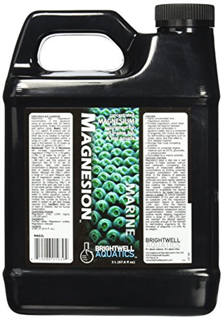 Brightwell Aquatics Magnesion   Concentrated Magnesium Supplement For Reef and Marine Aquariums  2 L