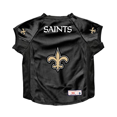 Littlearth NFL New Orleans Saints Pet Stretch Jersey  X Large
