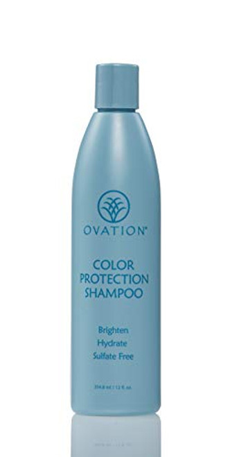 Ovation Color Therapy Shampoo Sulfate Free Shampoo with Natural Ingredients including Keratin Argon Oil to Gently Cleanse Hair while Protecting Color and Shine Made in the USA Ovation Color Therapy Shampoo Sulfate Free Shampoo with Natural Ingredients including Keratin Argon Oil to Gently Cleanse Hair while Protecting Color and Shine Made in the USA