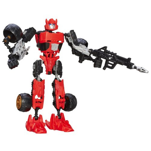 Transformers Construct Bots Scout Class Cliffjumper Buildable Action Figure