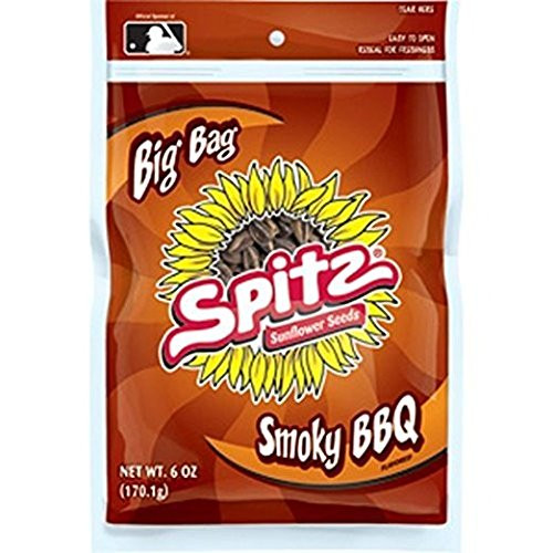 Spitz Smoky BBQ Sunflower Seeds  6   Ounce  Pack of 9