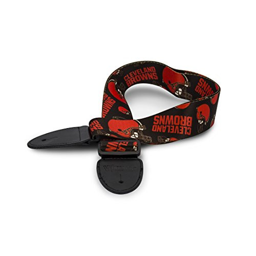 Woodrow Guitar by The Sports Vault NFL Cleveland Browns Guitar Strap Woodrow Guitar by The Sports Vault NFL Cleveland Browns Guitar Strap
