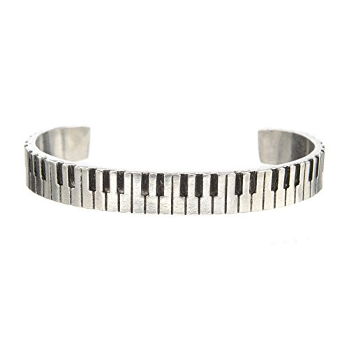 Piano Cuff Inspirational Jewelry Bracelet   Great Gift for Teachers  Musicians  and Music Students By Whitney Howard Designs