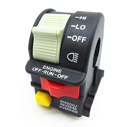 ATV Handlebar Switch Light Switch Fit for 2001 1005 Polaris Sportsman 4010591 with Hi Lo Off for ATV Motorcycle Snowmobile Watercraft