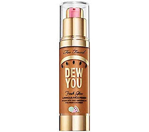 Too Faced Dew You Fresh Glow Luminous Face Primer RADIANT CARAMEL 1 3 Fl  Oz