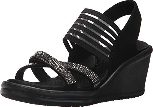 Skechers Rumblers   Modern Maze Black 9 B  M