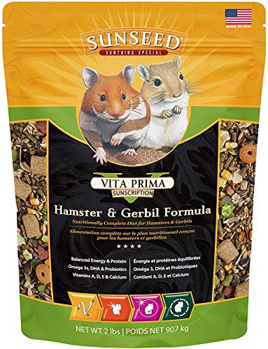 3 Pack  Vitakraft Vita Prima Hamster and Gerbil Formula   6 Pounds Total