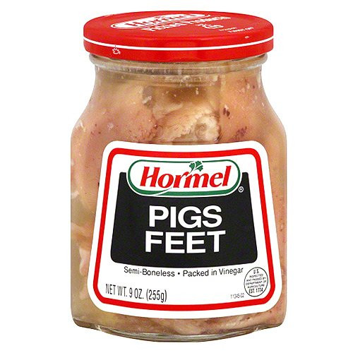 Hormel Semi Boneless Pickled Pigs Feet   2   9 Ounce Jars