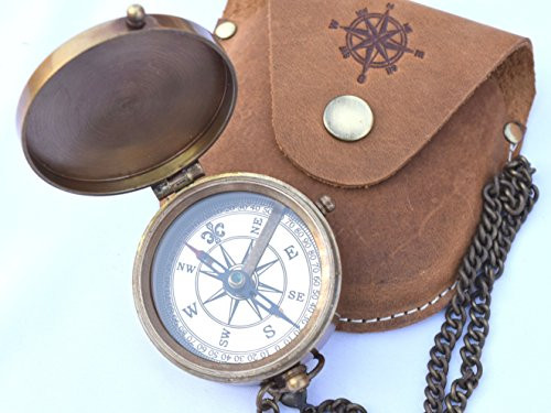 NEOVIVID Brass Pocket Compass Engravable Compass Camping Compass Hiking Compass Wedding Gifts NEOVIVID Brass Pocket Compass Engravable Compass Camping Compass Hiking Compass Wedding Gifts