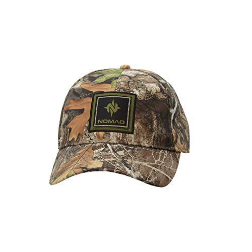 Nomad Outdoor Woven Patch Cap  Realtree Edge Charcoal Grey  One Size
