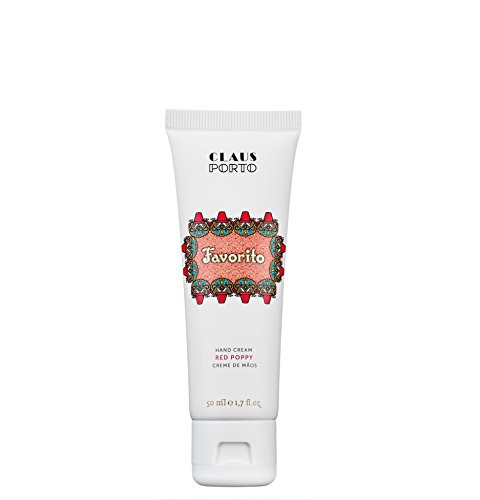 Claus Porto Favorito Hand Cream  Red Poppy  1 7 Fl Oz