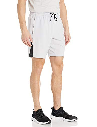 Reebok Workout Ready Woven Short Sterling Grey  Large