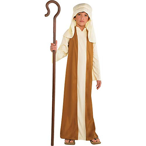 Amscan Beige Saint Joseph Costume for Boys  Bible Costumes for Kids  Small  with Included Accessories