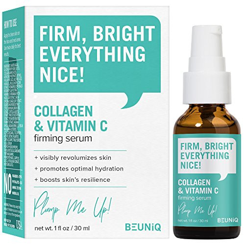 BeUniq Collagen   Vitamin C Firming Serum 1oz   30ml