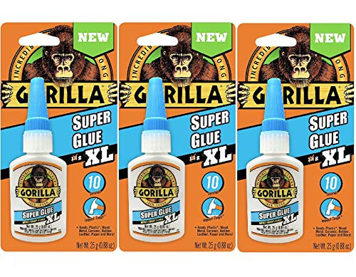 Gorilla Super Glue XL High Strength Super Glue 25 gm Gorilla Super Glue XL High Strength Super Glue 25 gm