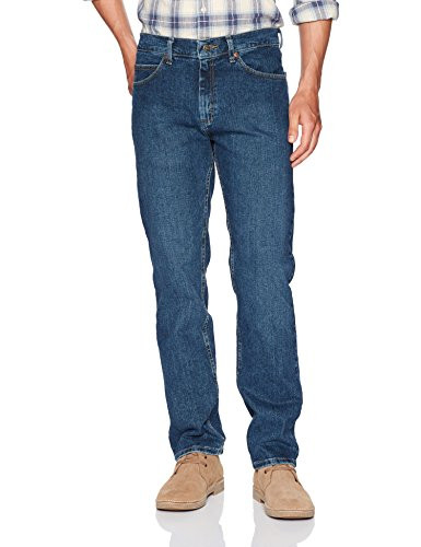Lee Men s Regular Fit Straight Leg Jean  patriot  36W x 29L