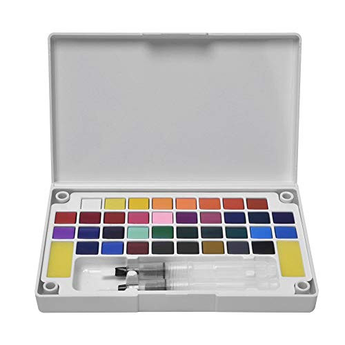 HEEPDD Watercolor Paint Set  12 36 Colors Solid Pigment Watercolor Painting Pigment Quick Drying Pigment for Artists Beginners Adults Kids and Professionals 36 Color