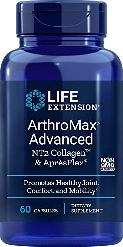 Life Extension Arthromax Advanced with NT2 Collagen   ApresFlex  60 Capsules
