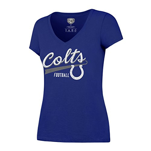 OTS NFL Indianapolis Colts Women s Rival V Neck Tee Distressed Cedarville Small OTS NFL Indianapolis Colts Women s Rival V Neck Tee Distressed Cedarville Small