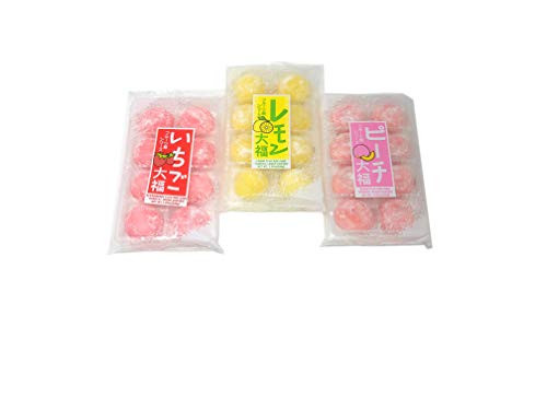 Japanese Mochi Fruits Daifuku Rice Cake Strawberry Lemon Peach New Flavors Japanese Mochi Fruits Daifuku Rice Cake Strawberry Lemon Peach New Flavors