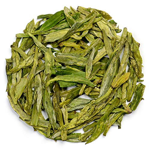 Teavivre® Organic Superfine Dragon Well Long Jing Green Tea Chinese Loose Leaf Tea  3 5oz   100g