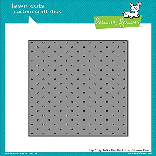 Lawn Fawn Lawn Cuts Custom Craft Die - LF1721 Itsy Bitsy Polka Dot Backdrop