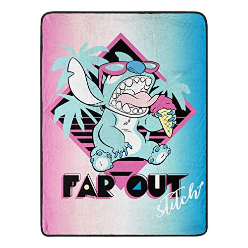Lilo Stitch Super Soft Throws Disney Far Out Stitch 45x60 Blanket Lilo Stitch Super Soft Throws Disney Far Out Stitch 45x60 Blanket