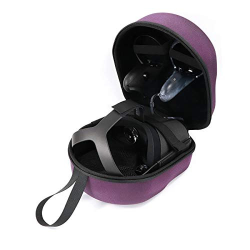 Oriolus Hard Case for Oculus Quest All in one VR Gaming Headset  Purple