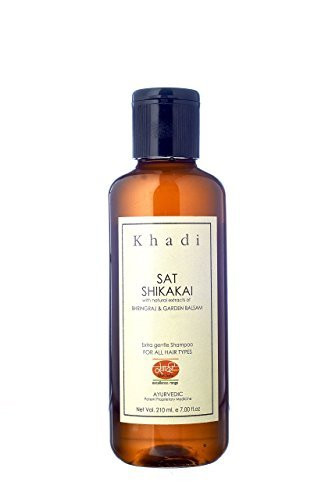 Khadi Shikakai Herbal Shampoo   200 Ml   Suitable for Hair Growth   Strengthening   Enriched With Bhringraj