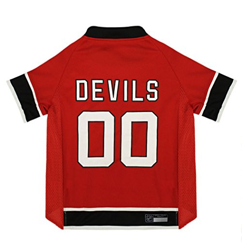 Pets First NHL New Jersey Devils Jersey for Dogs   Cats  Medium    Let Your Pet be a Real NHL Fan