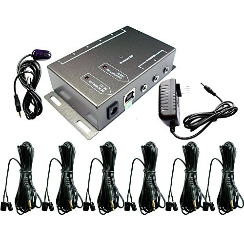 IR Repeater?IR Remote Control Extender?Infrared Repeater System  6 Dual Head ir emitter