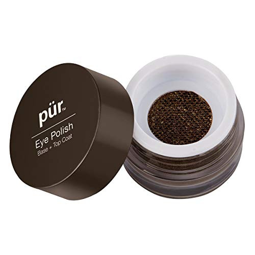 PÜR Eye Polish  Eyeshadow Base and Top Coat  Caviar
