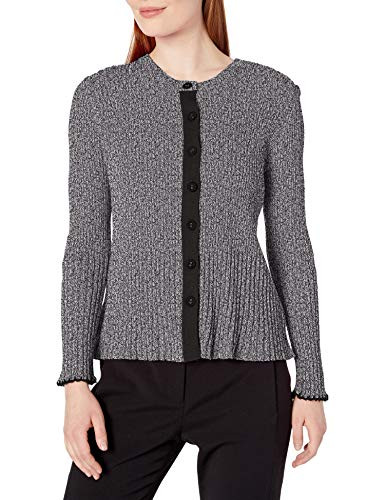 NIC ZOE Women s Sweater  Black Mix  Large