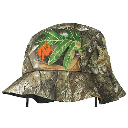 Nomad Outdoor Bucket Hat  Realtree Edge Charcoal Grey  One Size