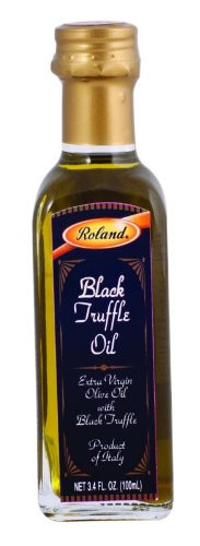 Roland Black Truffle Oil From Italy  3 4 Ounce Glass Bottle  Pack of 2