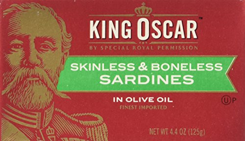 King Oscar Skinless   Boneless SARDINES in Olive Oil 4 4oz  9 Pack