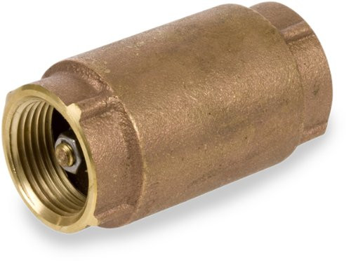 Smith Cooper International CV30L Series Brass Check Valve  Potable Water Service  1  NPT Female