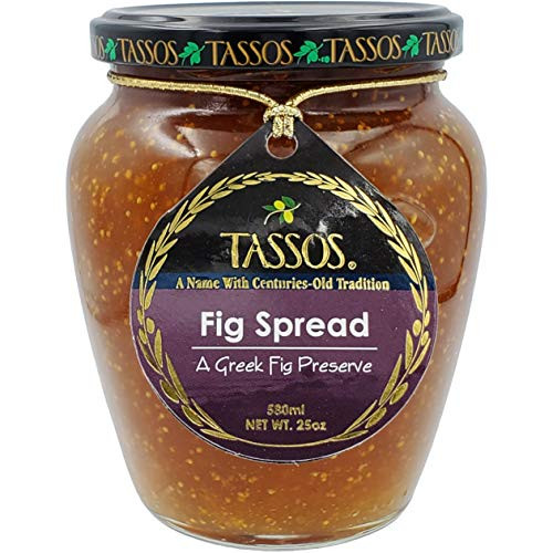 Tassos Traditional Greek Fig Preserve Spread  1 Jar