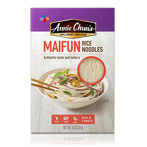 Annie Chun s Rice Noodles  Maifun  Vegan  Gluten Free  8 oz  Pack of 6