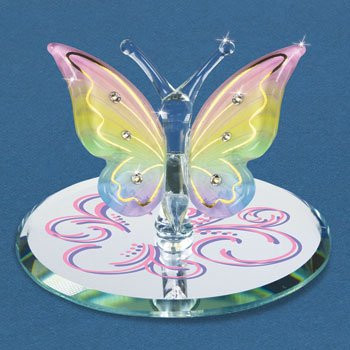 Glass Baron Rainbow  Rainbow Flutter  Butterfly Butterfly Miniature