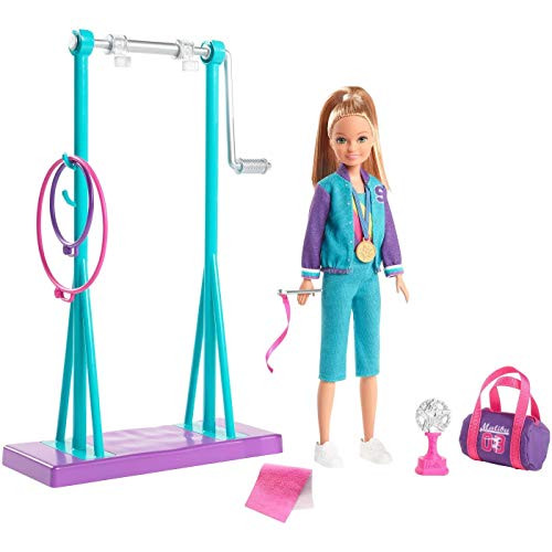 Barbie Team Stacie Doll Gymnastics Playset with Accessories Barbie Team Stacie Doll Gymnastics Playset with Accessories