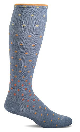 Sockwell Women s on The Spot Graduated Compression Socks  Bluestone  Medium Large