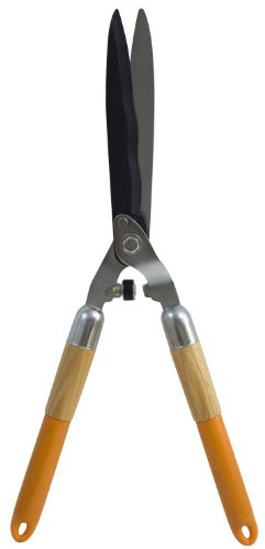 Flexrake LRB800 Compound 10 Inch Hedge Shear with Wood Handle