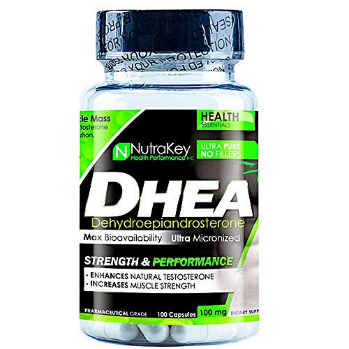 NutraKey Dhea Capsules  100 mg  100 Count