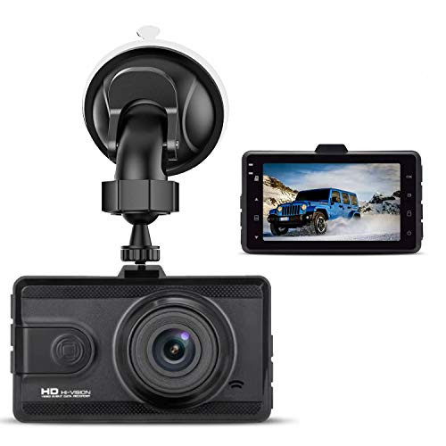 Dash Cam 1080P FHD Car Dash Camera 3 inch Dashboard Camera with Night Vision 170°Wide Angle Parking Monitor Loop Recording Dash Cam 1080P FHD Car Dash Camera 3 inch Dashboard Camera with Night Vision 170°Wide Angle Parking Monitor Loop Recording