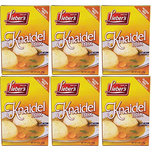 Matzo Ball Knaidel Mix  Gluten Free  Kosher For Passover  5 Ounce Box  6 Pack