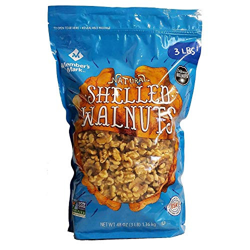 Member s Mark Natural Shelled Walnuts  3 Pounds
