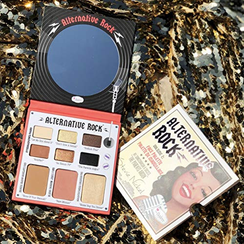 theBalm  Alternative Rock Face Palette  Bronzer Highlighter Makeup Kit  Easily Blendable 6 Triple Milled Blush Shadows for Women   Vol  2
