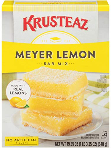Krusteaz Meyer Lemon Bar Mix   No Artificial Flavors or Preservatives   19 35 OZ  Pack of 6